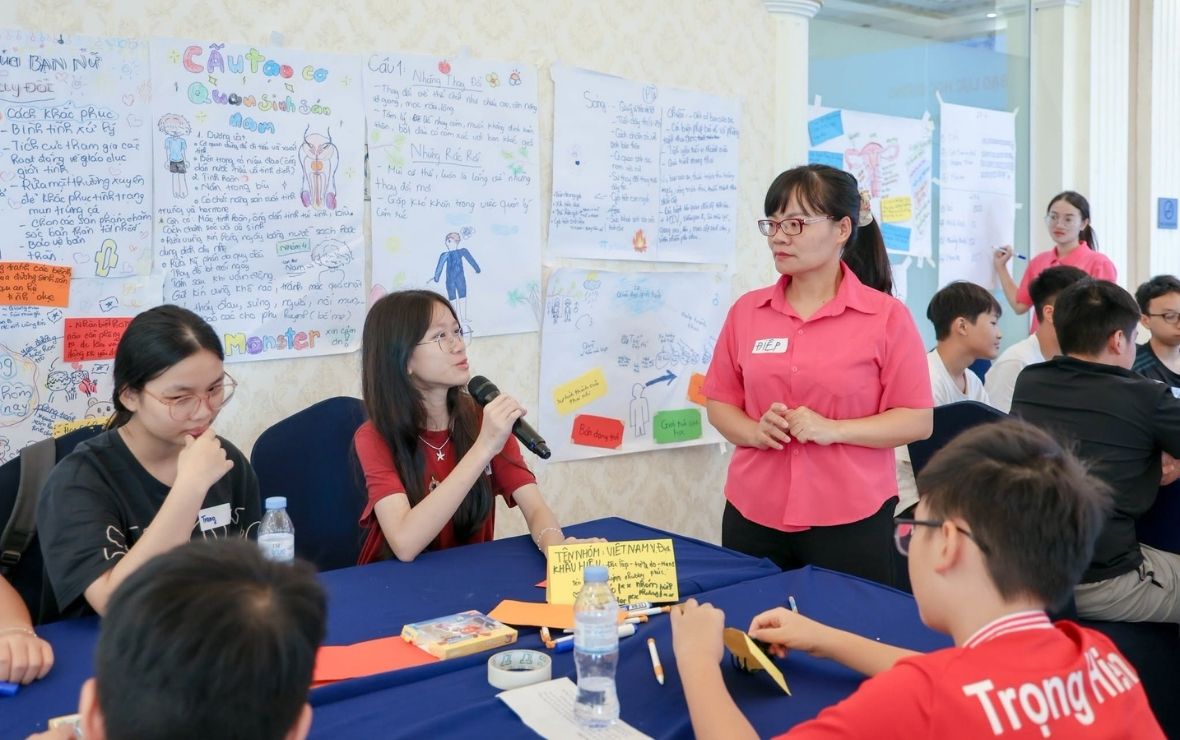 29 children in Hai Phong equipped with knowledge and skills on comprehensive sexuality education and child protection.